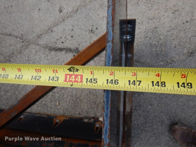 image for item KU9888 Linville  146" W wheel loader snow pusher