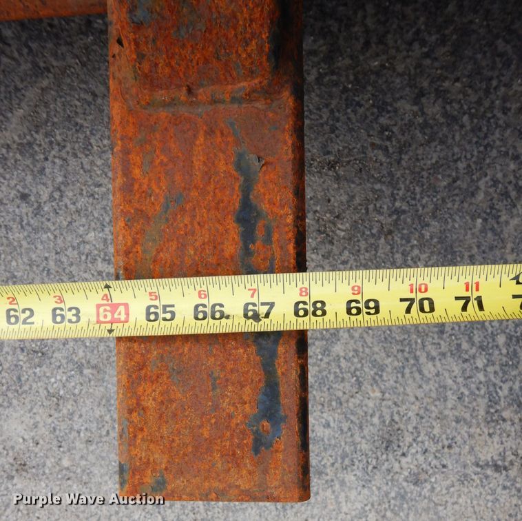 image for item KU9888 Linville  146" W wheel loader snow pusher