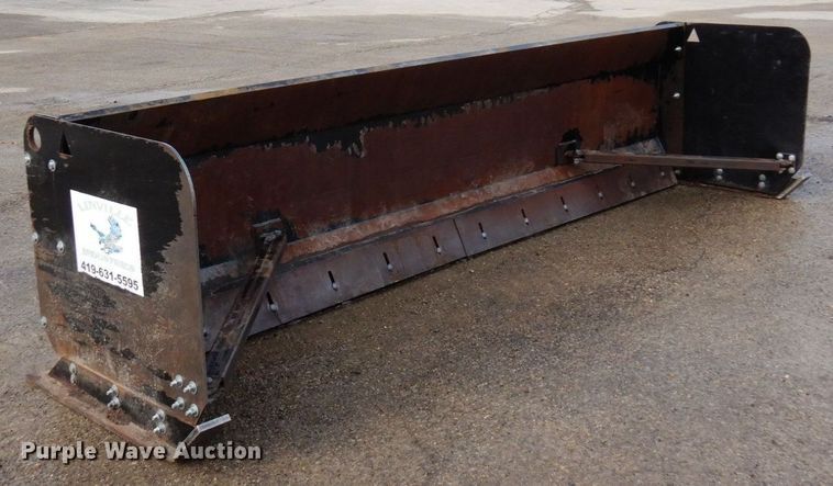 image for item KU9889 Linville  146" W wheel loader snow pusher