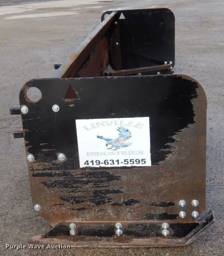 image for item KU9889 Linville  146" W wheel loader snow pusher