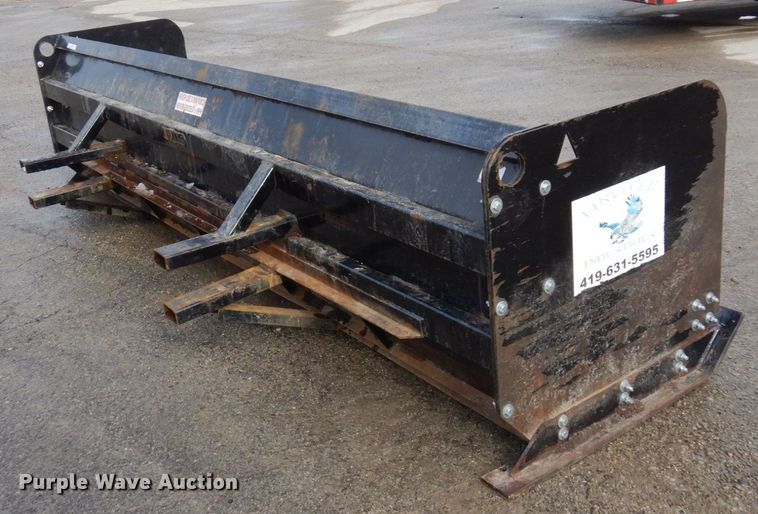 image for item KU9889 Linville  146" W wheel loader snow pusher