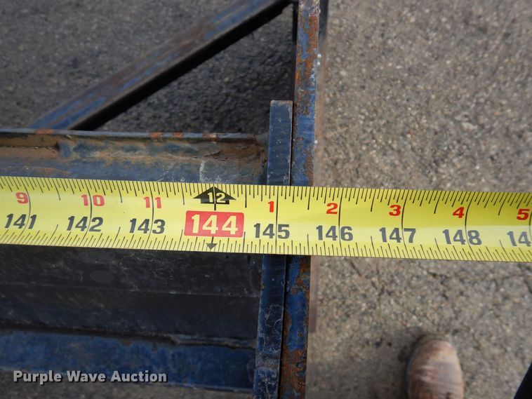 image for item KU9889 Linville  146" W wheel loader snow pusher