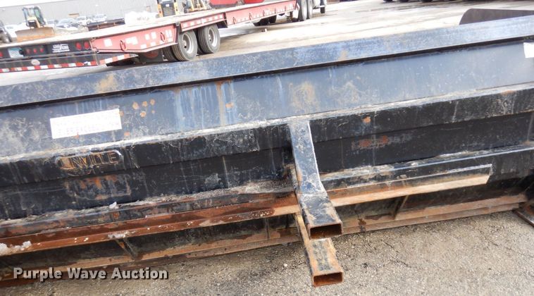 image for item KU9889 Linville  146" W wheel loader snow pusher