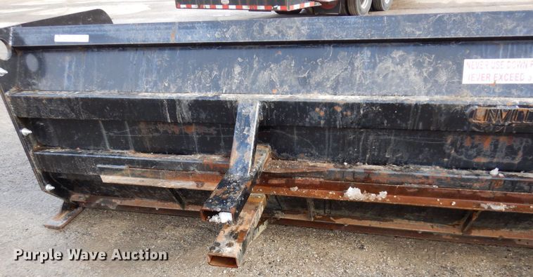 image for item KU9889 Linville  146" W wheel loader snow pusher