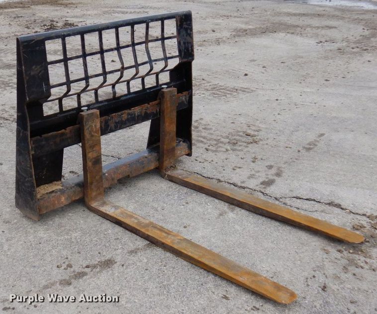 image for item KU9894 47" L skid steer forks