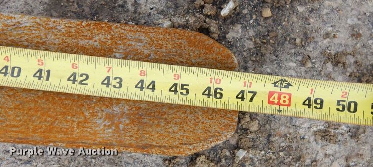 image for item KU9894 47" L skid steer forks