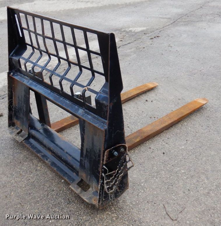 image for item KU9895 47" L skid steer forks