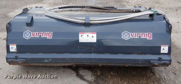 image for item KU9897 Virnig  73" W skid steer sweeper