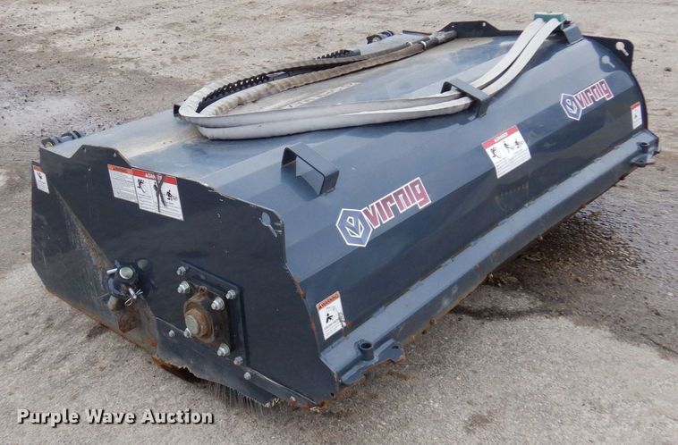 image for item KU9897 Virnig  73" W skid steer sweeper