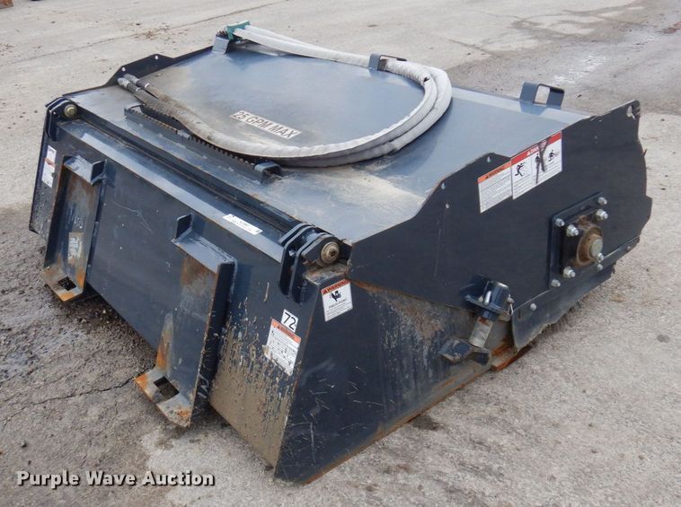 image for item KU9897 Virnig  73" W skid steer sweeper