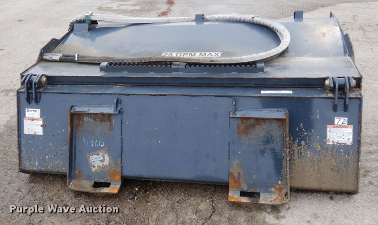 image for item KU9897 Virnig  73" W skid steer sweeper