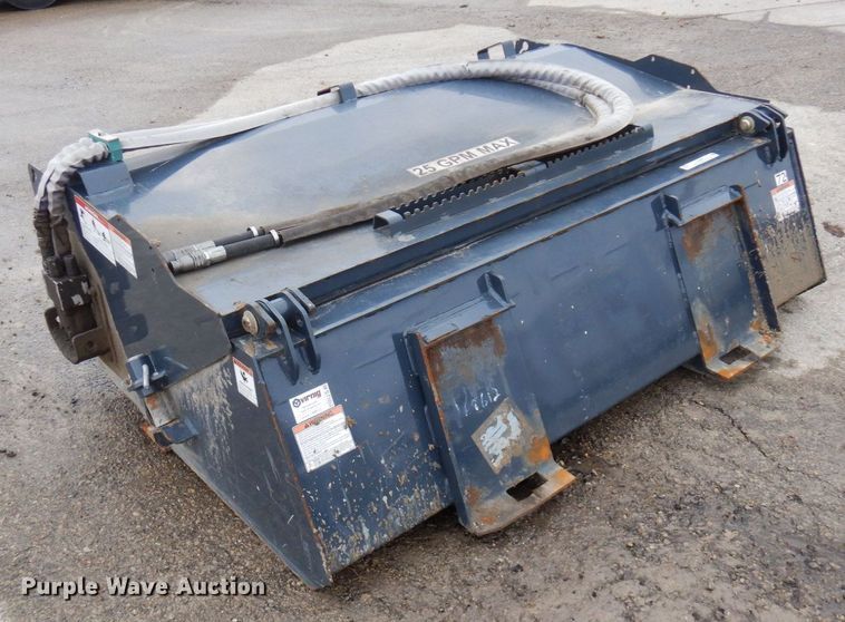 image for item KU9897 Virnig  73" W skid steer sweeper