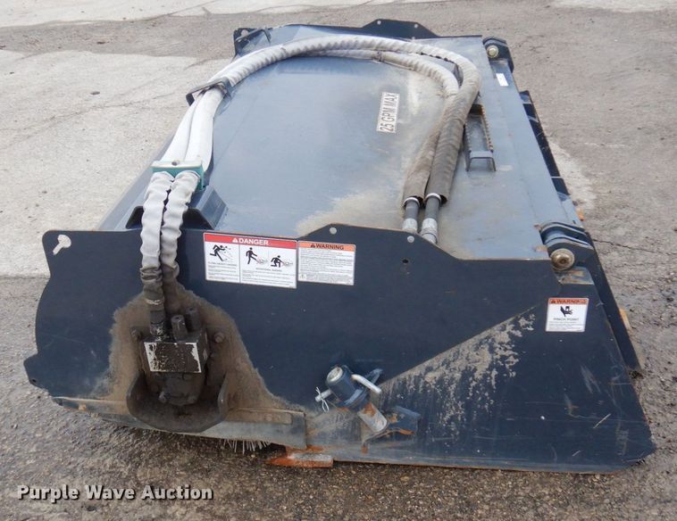 image for item KU9897 Virnig  73" W skid steer sweeper