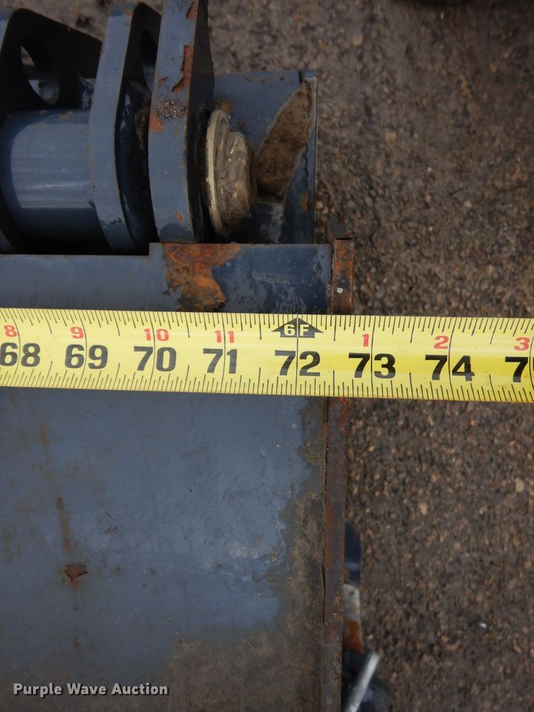 image for item KU9897 Virnig  73" W skid steer sweeper