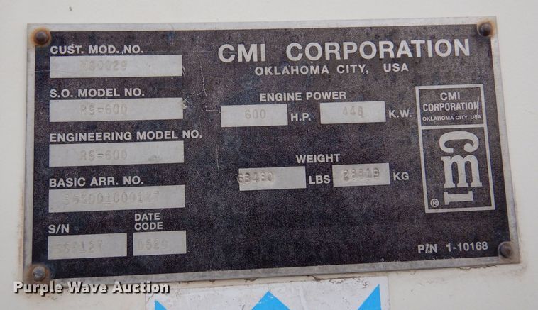 image for item KU9898 CMI RS-600  soil stabilizer / reclaimer