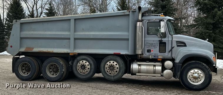image for item KU9908 2005 Mack CV713 Granite  dump truck