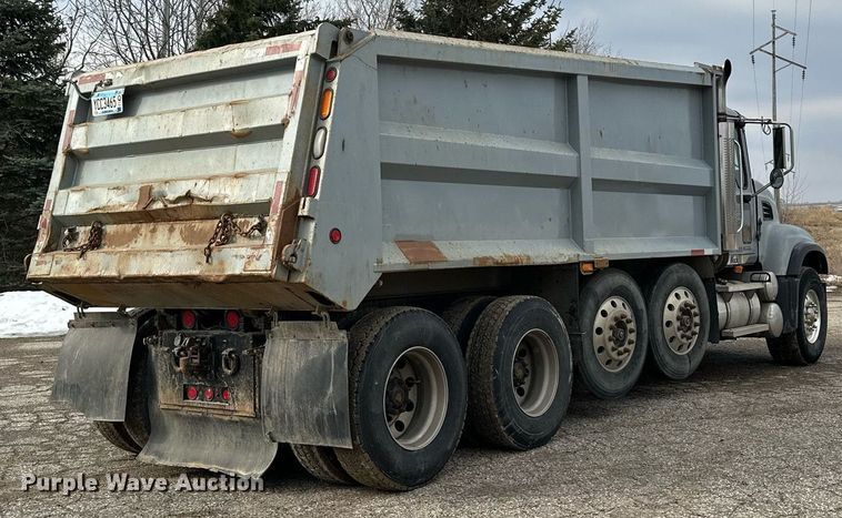 image for item KU9908 2005 Mack CV713 Granite  dump truck