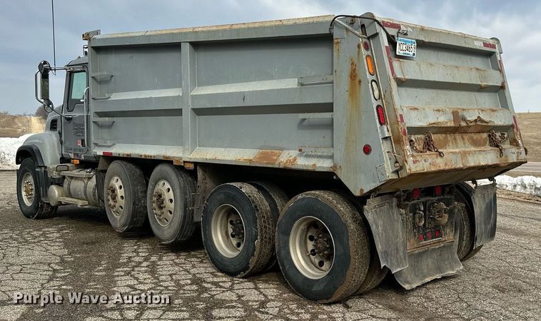 image for item KU9908 2005 Mack CV713 Granite  dump truck