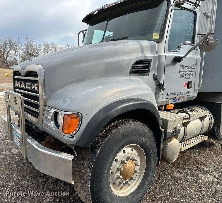 image for item KU9908 2005 Mack CV713 Granite  dump truck