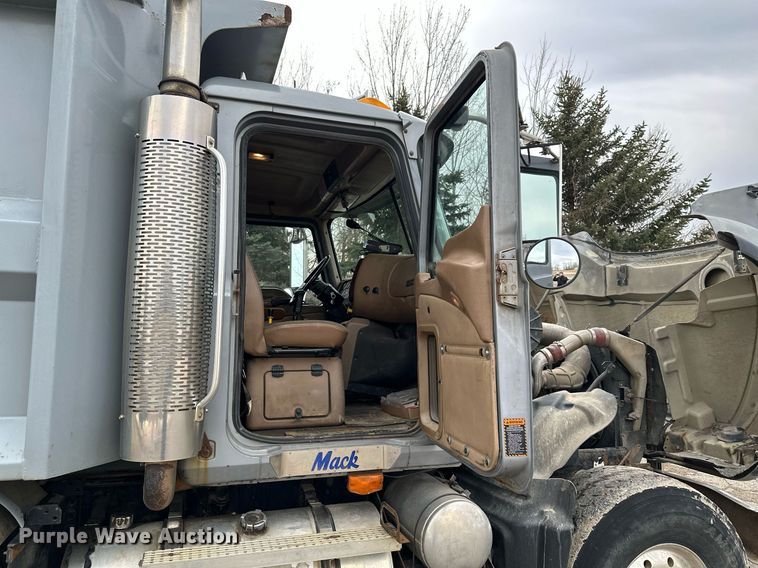 image for item KU9908 2005 Mack CV713 Granite  dump truck