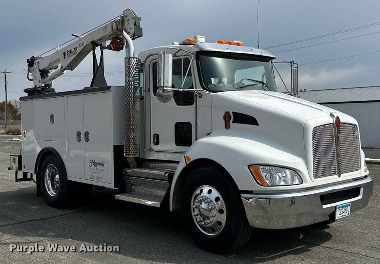 image for item KU9910 2018 Kenworth T270  utility / service truck