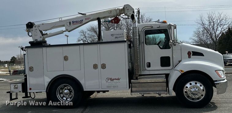 image for item KU9910 2018 Kenworth T270  utility / service truck