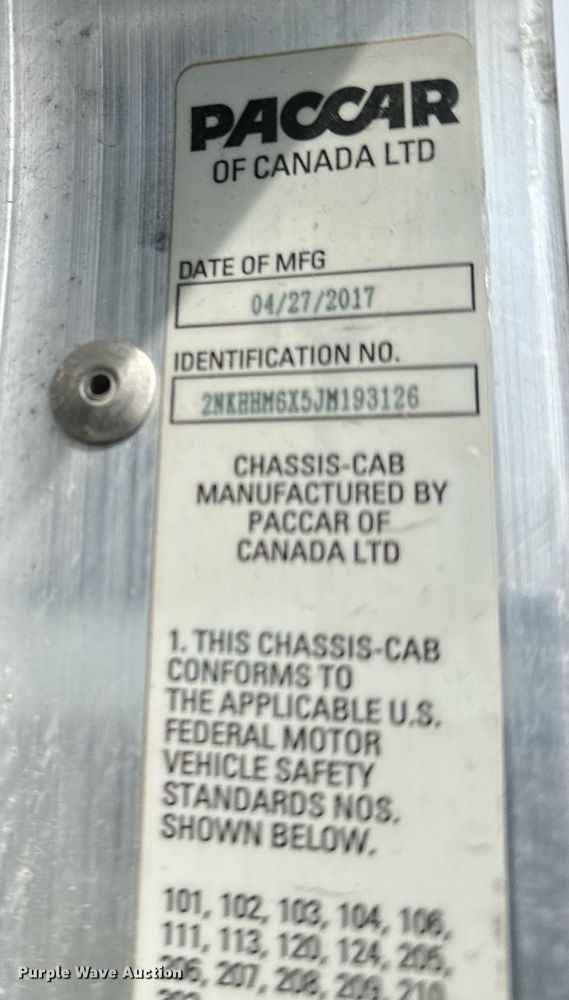 image for item KU9910 2018 Kenworth T270  utility / service truck