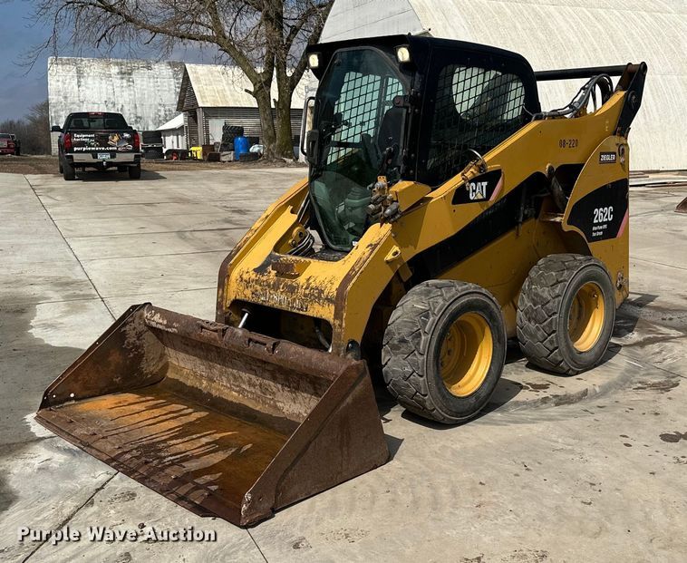 image for item KU9927 2008 Caterpillar 262C  skid steer loader