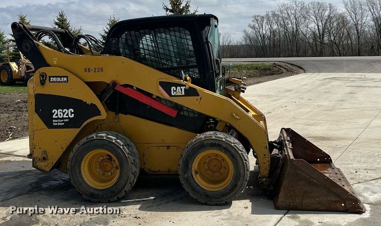 image for item KU9927 2008 Caterpillar 262C  skid steer loader