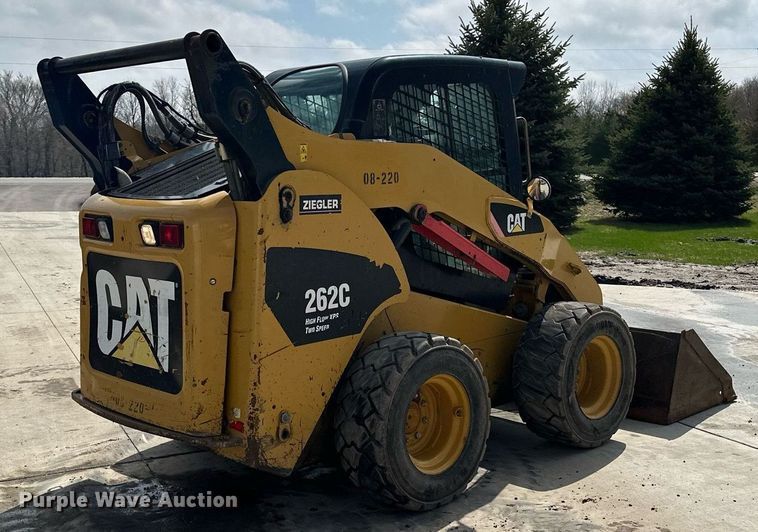 image for item KU9927 2008 Caterpillar 262C  skid steer loader