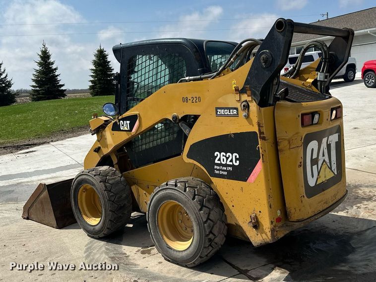 image for item KU9927 2008 Caterpillar 262C  skid steer loader