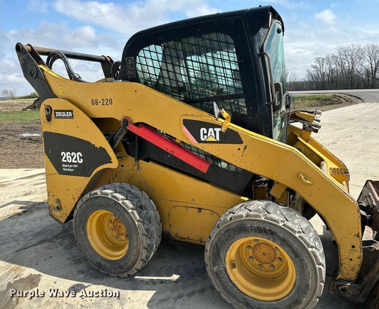 image for item KU9927 2008 Caterpillar 262C  skid steer loader