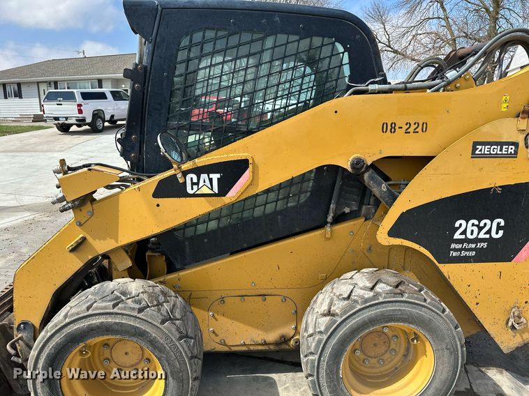 image for item KU9927 2008 Caterpillar 262C  skid steer loader
