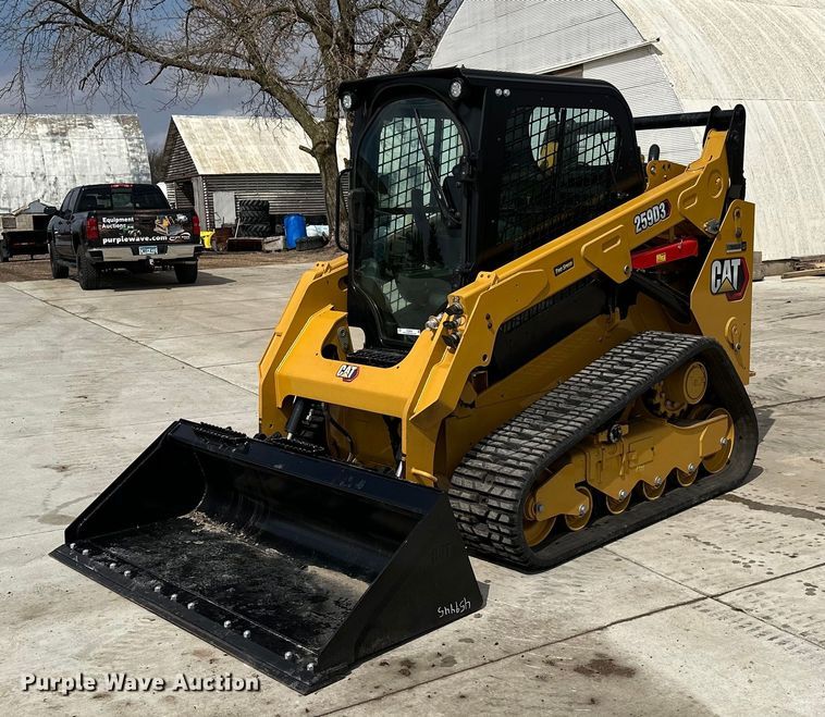 image for item KU9928 2022 Caterpillar 259D3  tracked skid steer loader