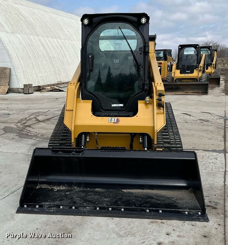 image for item KU9928 2022 Caterpillar 259D3  tracked skid steer loader