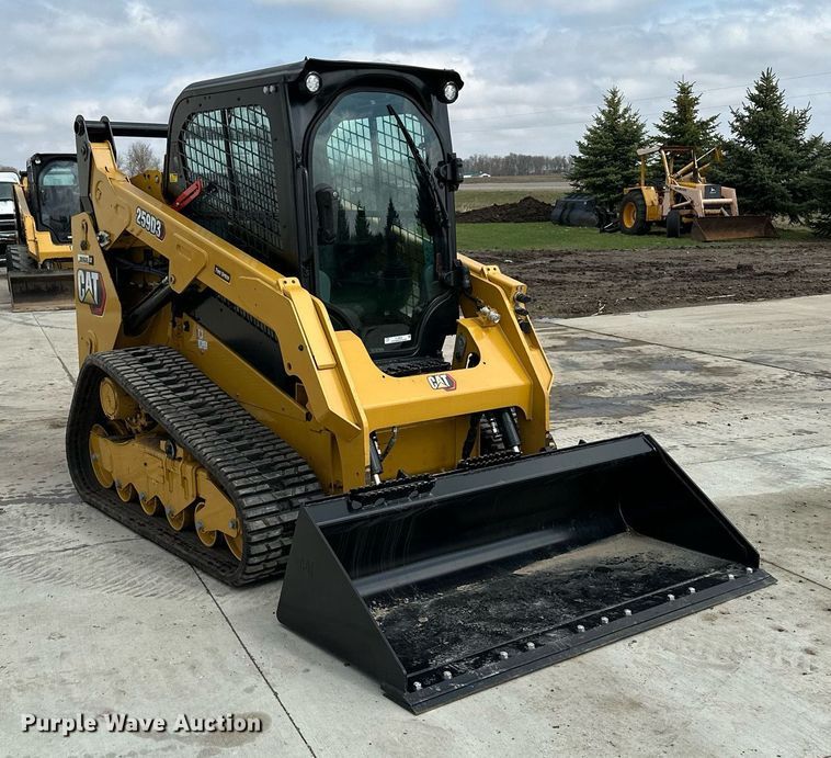 image for item KU9928 2022 Caterpillar 259D3  tracked skid steer loader