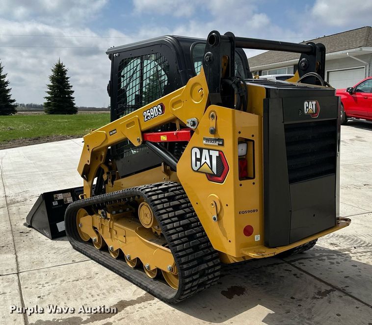 image for item KU9928 2022 Caterpillar 259D3  tracked skid steer loader