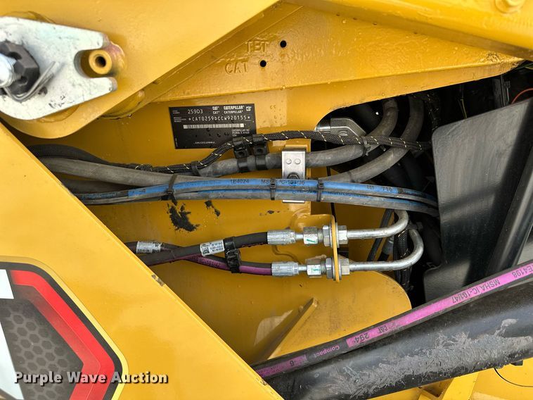 image for item KU9928 2022 Caterpillar 259D3  tracked skid steer loader