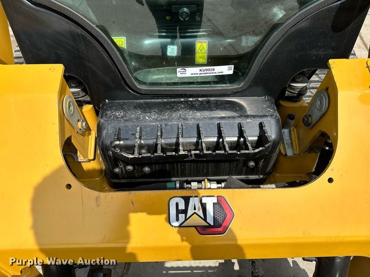 image for item KU9928 2022 Caterpillar 259D3  tracked skid steer loader