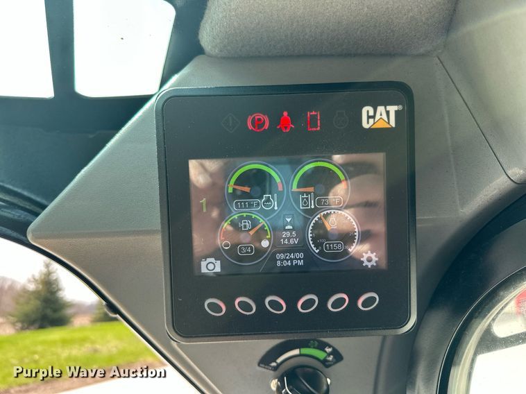 image for item KU9928 2022 Caterpillar 259D3  tracked skid steer loader