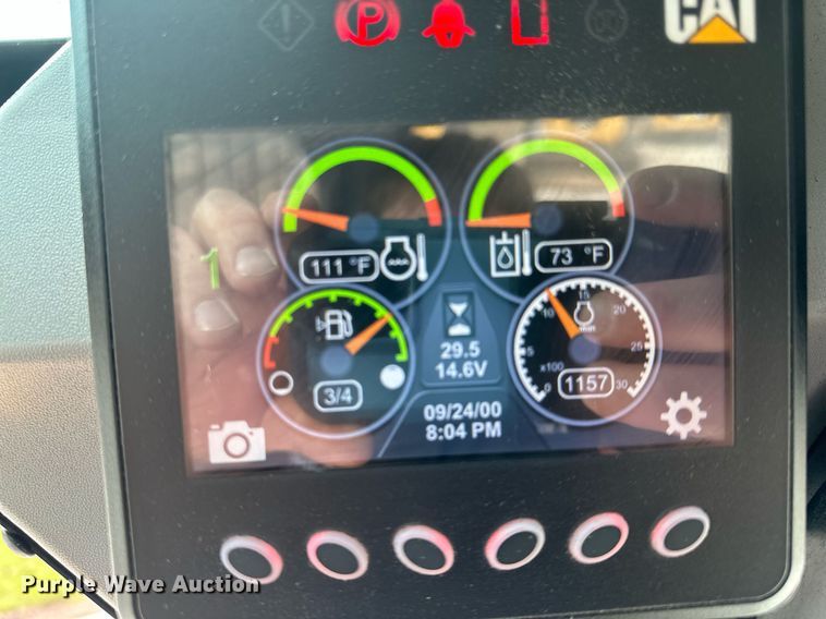 image for item KU9928 2022 Caterpillar 259D3  tracked skid steer loader