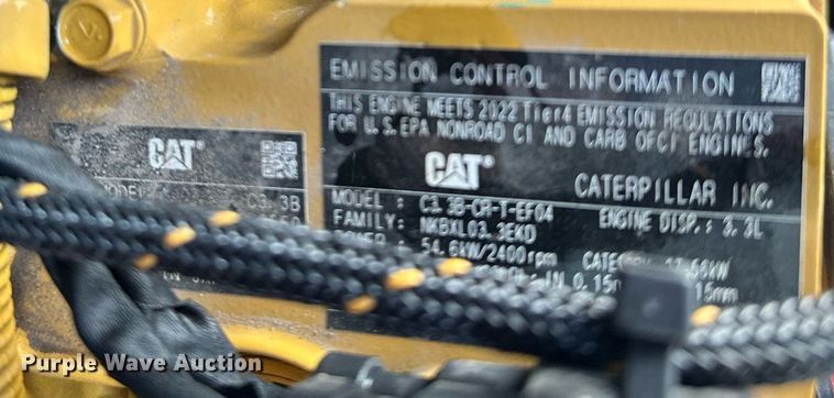 image for item KU9928 2022 Caterpillar 259D3  tracked skid steer loader