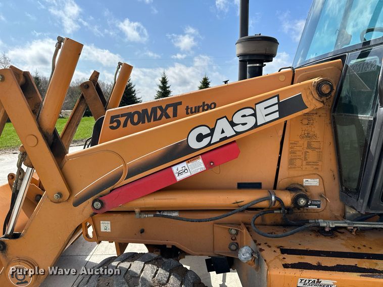 image for item KU9929 2006 Case 570MXT Turbo  landscape tractor