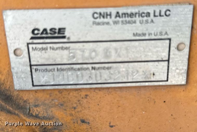 image for item KU9929 2006 Case 570MXT Turbo  landscape tractor