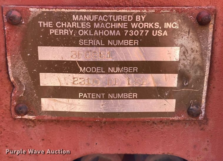 image for item KV9566 1989 Ditch Witch 2310  trencher