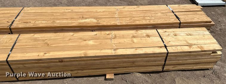 image for item KX9093 Approximately 100 pieces of 2" x 4" lumber