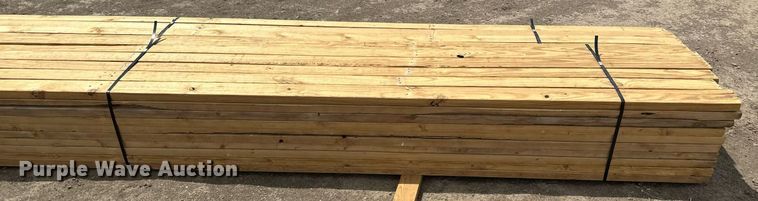 image for item KX9093 Approximately 100 pieces of 2" x 4" lumber