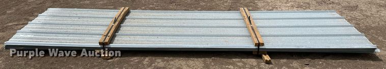 image for item KX9096 Approximately 40 pieces of corrugated metal