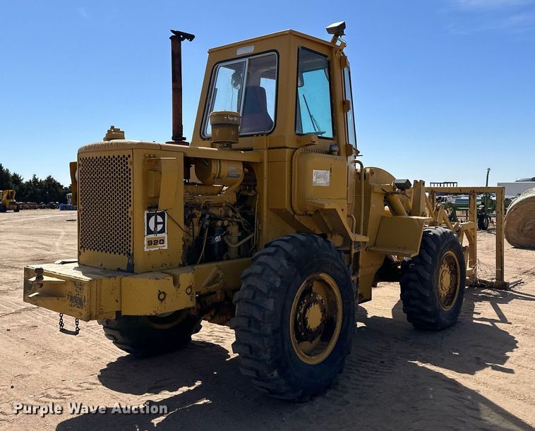 image for item KX9130 1981 Caterpillar 920  wheel loader