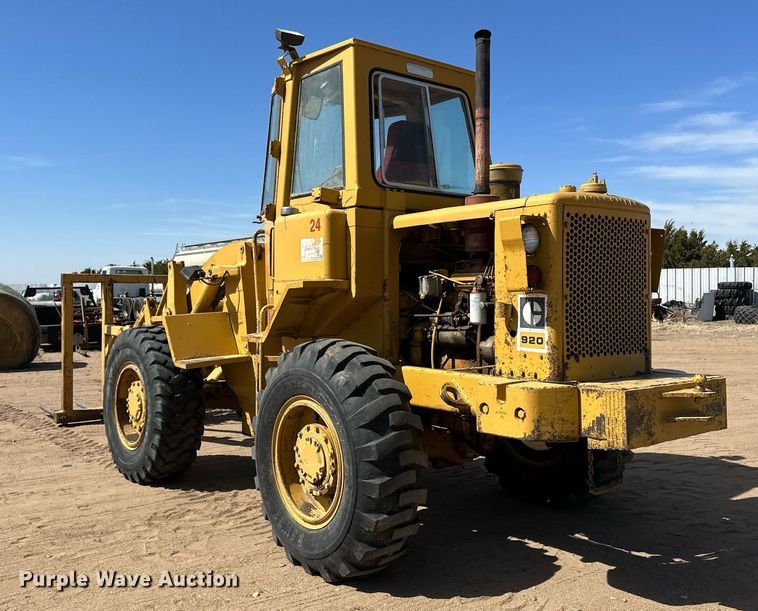 image for item KX9130 1981 Caterpillar 920  wheel loader